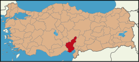 Localisation de Adana (province)