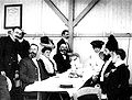 Les famílies Zamenhof i Michaux en el Primer Congrés Mundial d'Esperanto, Boulogne 1905.