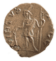 Bilono antoninianas, kaldintas Tetriko (Tetricus; 271-274)