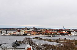 Đường chân trời của Karlskrona vào tháng 5 năm 2010