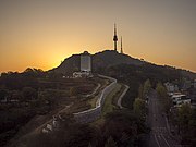 The mountain at dusk (2014)