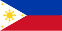 (fil) Republika ng Pilipinas (en) Republic of the Philippines (es) República de Filipinas – Bandiera