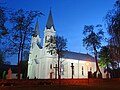 Katholische Kirche Johannes des Täufers in Pakruojis, erbaut 1887