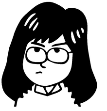 Illustrated avatar of Esra'a Al Shafei. It depicts a woman with long hair and glasses.