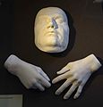 Casts of Luther's face and hands at his death, in the Market Church in Halle[259]