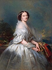 Franz Xaver Winterhalter, Portrait d'Eliza Franciszka Krasińska née Branicki (1857)