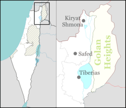 Elifelet is located in Northeast Israel