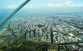 Bat Yam vanuit de lucht