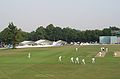 Image 14 Credit: Paddy Briggs St Lawrence Ground is the home of Kent County Cricket Club and is notable as a first-class cricket ground that has a tree within the boundary. More about St Lawrence Ground... (from Portal:Kent/Selected pictures)