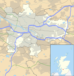 Penilee is located in Glasgow council area