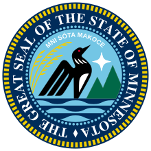 Description de l'image Seal of Minnesota.svg.