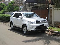 2009 Fortuner 2.5 G TRD Sportivo 4x2 (KUN60; first facelift, Indonesia)