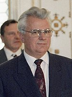 Photo of Leonid Kravchuk in 1991