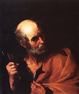 Saint Pierre, vers 1614, église des Girolamini, Naples