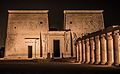 Image 93The well preserved Temple of Isis from Philae is an example of Egyptian architecture and architectural sculpture. (from Ancient Egypt)