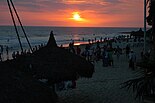 Easter Sunset at Playa Mazatlán