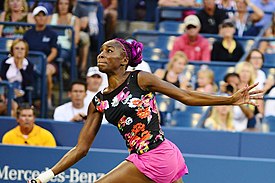 Winnares in het enkelspel, Venus Williams