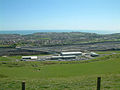 Image 16 Credit: StephenDawson The Channel Tunnel terminal at Cheriton near Folkestone in Kent, from the Pilgrims' Way on the escarpment on the southern edge of Cheriton Hill, part of the North Downs. More about the Channel Tunnel... (from Portal:Kent/Selected pictures)