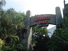 Entree van Jurassic Park: The Ride