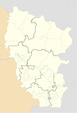 Vakhrusheve is located in Luhansk Oblast