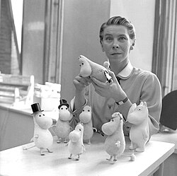 Tove Jansson en 1956