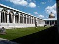 Pisa "Campo di Miracoli"daki Camposanto (mezarlik)