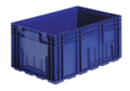 Returnable/reusable plastic tote box, Euro container