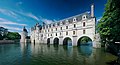 Lo Castèu de Chenonceau, un exemple de palais de la Renaissença Francesa.