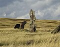 Megalith near village Safronov. Hakasya Cumhuriyeti(2000)