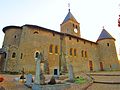 Église Sainte-Croix de Lorry-devant-le-Pont.