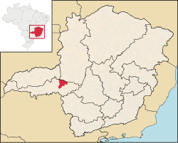 Localização de Perdizes em Minas Gerais