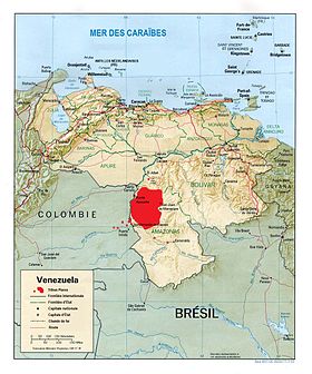 Piaroa Regional Territory Map