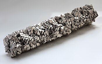 Titanium crystal bar