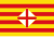 Flagge der Provinz Barcelona