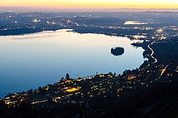 Skyline of Pusiano