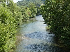 L'Aude à Couiza.