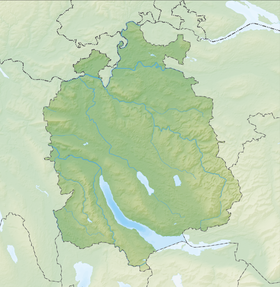 (Voir situation sur carte : canton de Zurich)