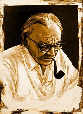 Carl Orff (aquatint-ets)