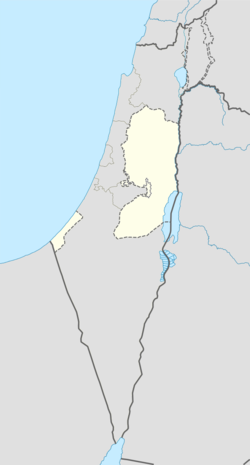 Sarta is located in State of Palestine