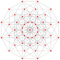 Real {3,3,3,3,3,4}, , with 64 vertices, 192 edges, 240 faces, 160 cells, 60 4-faces, and 12 5-faces