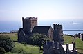 Image 2 Credit: Marco Sinibaldi Around AD 50 the Romans built a lighthouse which still stands to its full height in the grounds of Dover Castle. More about Dover... (from Portal:Kent/Selected pictures)