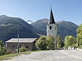 Il campanile della chiesa parrocchiale di Santo Stefano