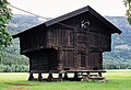 Norwegesch traditionell Holzarchitektur