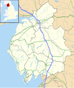 Sandale transmitting station is located in Cumbria