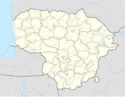 Varėna is located in Lithuania