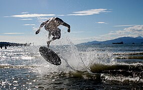 Skimboarding