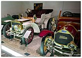 Martini 20/24 HP (1903) und Martini GA (1912). Fondation Gianadda, Martigny