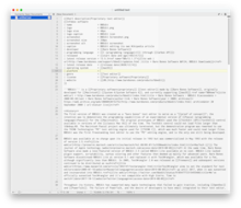 BBEdit screenshot